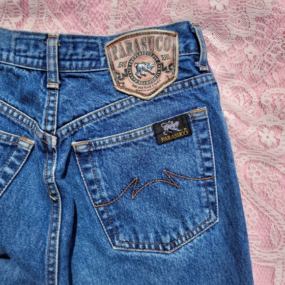 Vintage Parasuco blue jeans - Picture 1 of 3